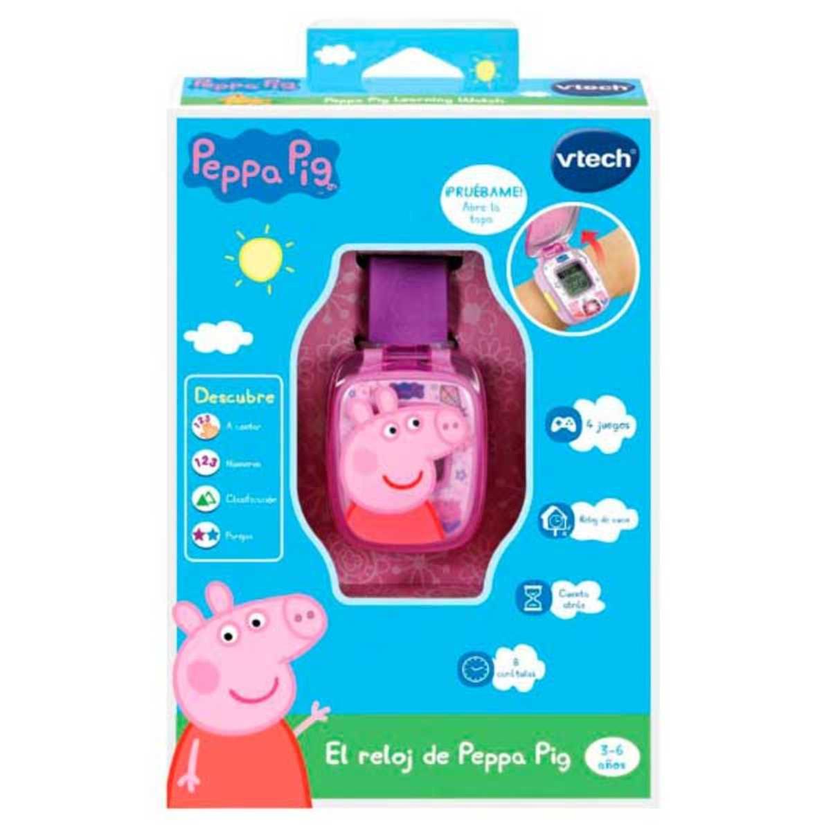Vtech - Peppa Pig - Reloj morado | Ela Preescolar | Toys"R"Us España