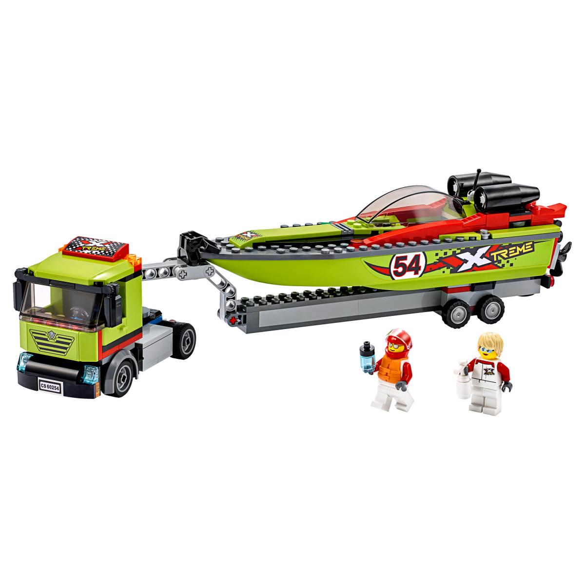 LEGO City - Transporte de la Lancha de Carreras - 60254 | Lego City |  Toys"R"Us España