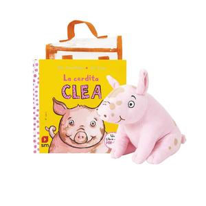 Pack La Cerdita Clea con peluche