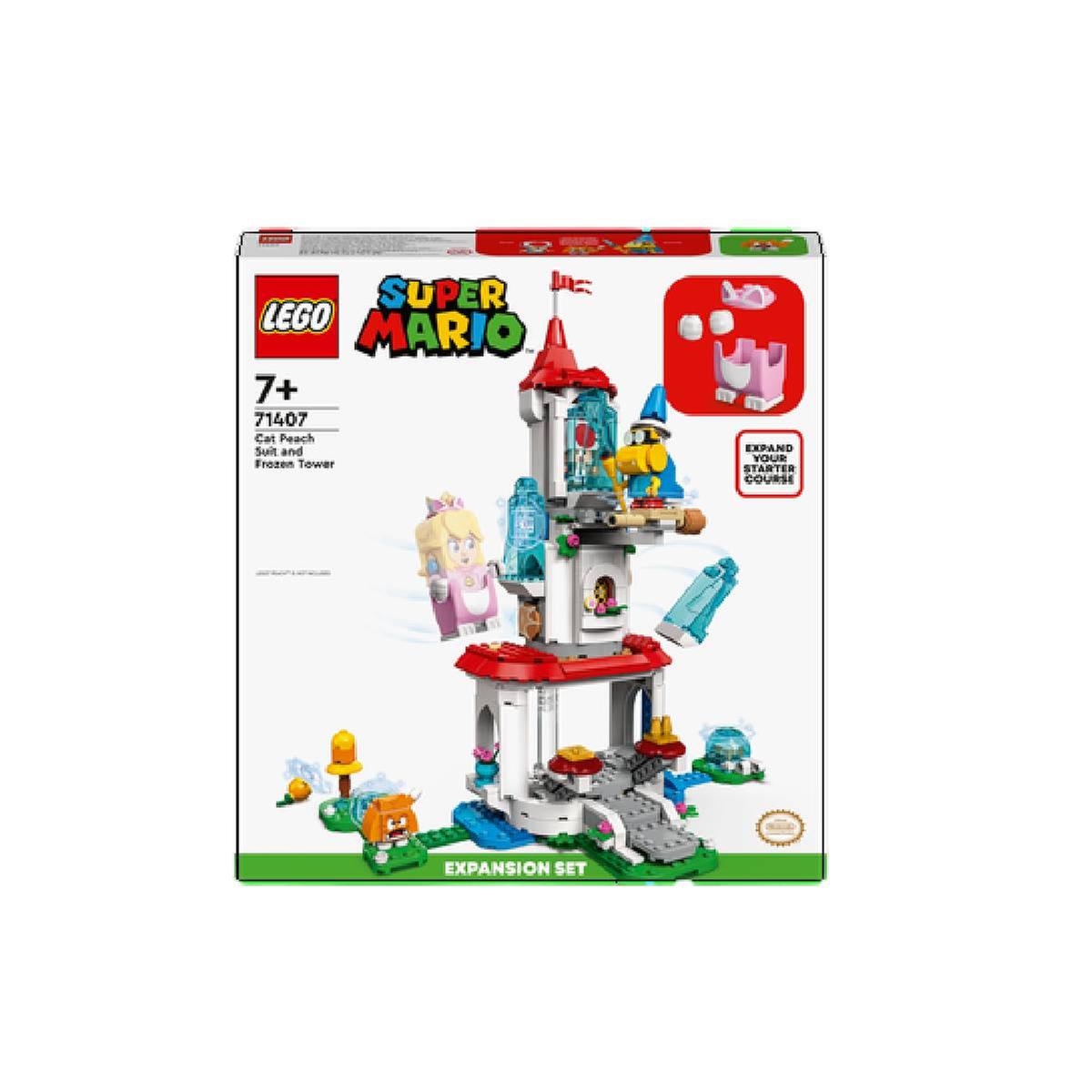 LEGO Super Mario - Set de Expansión: Torre de Hielo y Traje de Peach Felina  - 71407 | Lego Otras Lineas | Toys"R"Us España