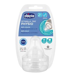 Chicco - Tetina PhysioForma flujo medio +2 meses