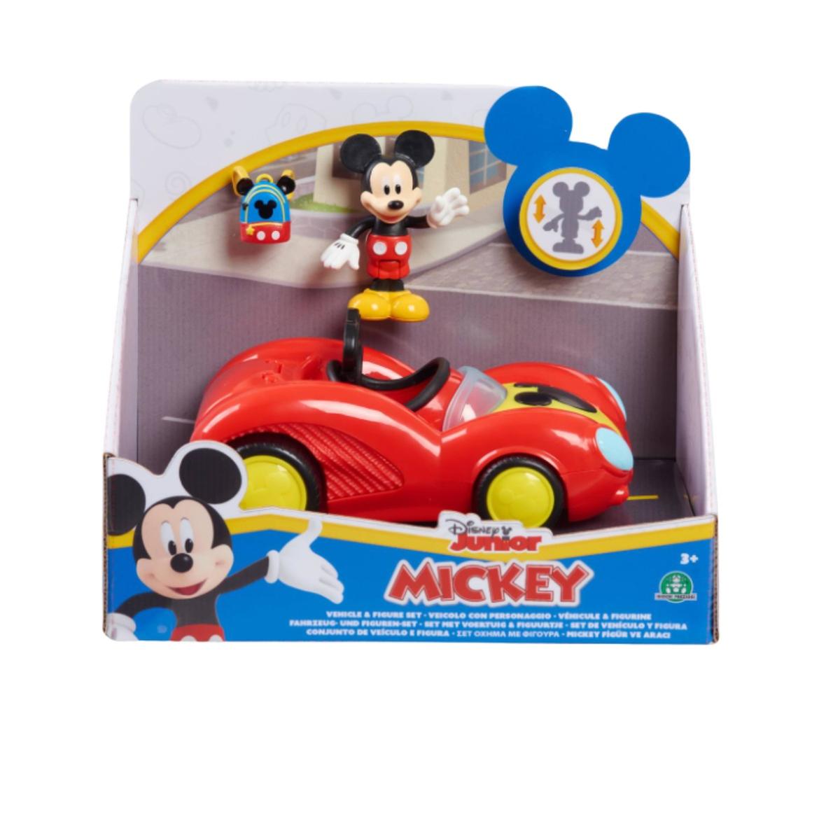 Mickey Mouse - Coche y Figura Mickey con mochila | Mickey Mouse | Toys"R"Us  España
